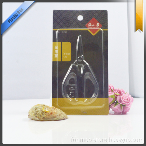 Slide Card Blister Packing Box for Scissors